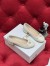 Dior Ballet Pumps in White Quilted Cannage Calfskin
