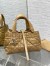 Dior Toujours Small Bag in Tan Macrocannage Calfskin