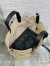 Dior Toujours Medium Bag in Beige and Black Macrocannage Calfskin