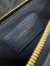Dior Toujours Medium Bag in Blue Macrocannage Calfskin