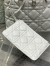 Dior Toujours Medium Bag in Light Grey Macrocannage Calfskin