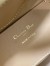 Dior Toujours Vertical Small Tote Bag in Brown Macrocannage Calfskin