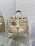 Dior Toujours Vertical Medium Tote Bag in Beige Macrocannage Calfskin