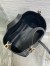 Dior Toujours Vertical Medium Tote Bag in Black Macrocannage Calfskin