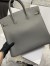 Hermes Birkin HAC 40 Coup de Soleil Bag in Etain Clemence Leather