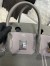 Hermes Birkin HAC 40 Coup de Soleil Bag in Etain Clemence Leather