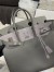 Hermes Birkin HAC 40 Coup de Soleil Bag in Etain Clemence Leather
