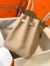 Hermes Birkin 35cm Bag in Trench Clemence Leather with GHW