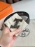 Hermes H Speed Reversible Belt 32MM in Chocolate Clemence Leather