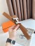 Hermes H Speed Reversible Belt 32MM in Gold Epsom Calfskin