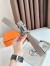 Hermes H Speed Reversible Belt 32MM in Grey Epsom Calfskin
