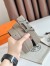 Hermes H Speed Reversible Belt 32MM in Grey Epsom Calfskin