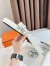 Hermes H Speed Reversible Belt 32MM in White Epsom Calfskin