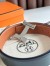 Hermes Constance Reversible Belt 38MM in Gold Clemence Leather