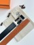 Hermes Constance Reversible Belt 38MM in Gold Clemence Leather