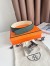 Hermes Constance Reversible Belt 38MM in Green and Craie Epsom Calfskin