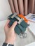 Hermes Constance Reversible Belt 38MM in Green and Craie Epsom Calfskin