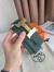 Hermes Constance Reversible Belt 38MM in Green and Craie Epsom Calfskin