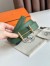 Hermes H d'Ancre Reversible Belt 32MM in Black and Green Epsom Calfskin