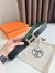 Hermes H Striee Reversible Belt 32MM in Green and Black Epsom Calfskin