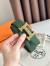 Hermes H Striee Reversible Belt 32MM in Green and Black Epsom Calfskin