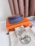 Hermes Tonight Reversible Belt 38MM in Blue and Gold Epsom Calfskin