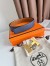 Hermes H Reversible Belt 38MM in Blue and Gold Epsom Leather