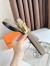 Hermes H Reversible Belt 32MM in Grey Clemence Leather