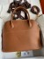 Hermes Bolide 1923 31 Handmade Bag in Gold Clemence Leather