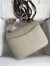 Hermes Constance 24 Handmade Bag in Pearl Grey Matte Alligator Leather