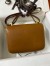 Hermes Constance 24 Handmade Bag In Gold Barenia Calfskin