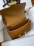 Hermes Constance 24 Handmade Bag In Gold Barenia Calfskin
