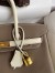 Hermes HSS Birkin 30 Bicolor Bag in Taupe and Craie Epsom Calfskin 