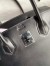 Hermes Birkin 30 Retourne Handmade Bag In Black Box Calfskin 