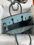 Hermes Birkin 30 Retourne Handmade Bag In Ciel Clemence Leather 