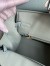 Hermes Birkin 30 Retourne Handmade Bag In Ciel Clemence Leather 