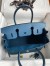 Hermes Birkin 30 Retourne Handmade Bag In Colvert Clemence Leather