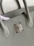 Hermes Birkin 30 Retourne Handmade Bag In Girls Mouette Clemence Leather 