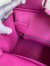 Hermes Birkin 30 Retourne Handmade Bag In Magnolia Clemence Leather 