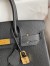 Hermes Birkin 30 Retourne Handmade Bag In Black Clemence Leather