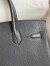 Hermes Birkin 30 Retourne Handmade Bag In Black Clemence Leather