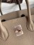 Hermes Birkin 30 Retourne Handmade Bag In Trench Clemence Leather 