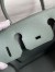 Hermes Birkin 30 Retourne Handmade Bag In Vert Amande Clemence Leather 