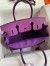 Hermes Birkin 30 Retourne Handmade Bag In Anemone Epsom Calfskin