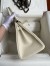 Hermes Birkin 30 Retourne Handmade Bag In Craie Epsom Calfskin 