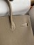 Hermes Birkin 30 Retourne Handmade Bag In Taupe Epsom Calfskin