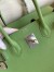 Hermes Birkin 30 Retourne Handmade Bag In Vert Criquet Epsom Calfskin