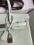 Hermes Birkin 30 Retourne Handmade Bag In Vert Fizz Epsom Calfskin 