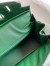 Hermes Birkin 30 Handmade Bag In Malachite Crocodile Niloticus Shiny Skin 