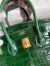 Hermes Birkin 30 Handmade Bag In Malachite Crocodile Niloticus Shiny Skin 